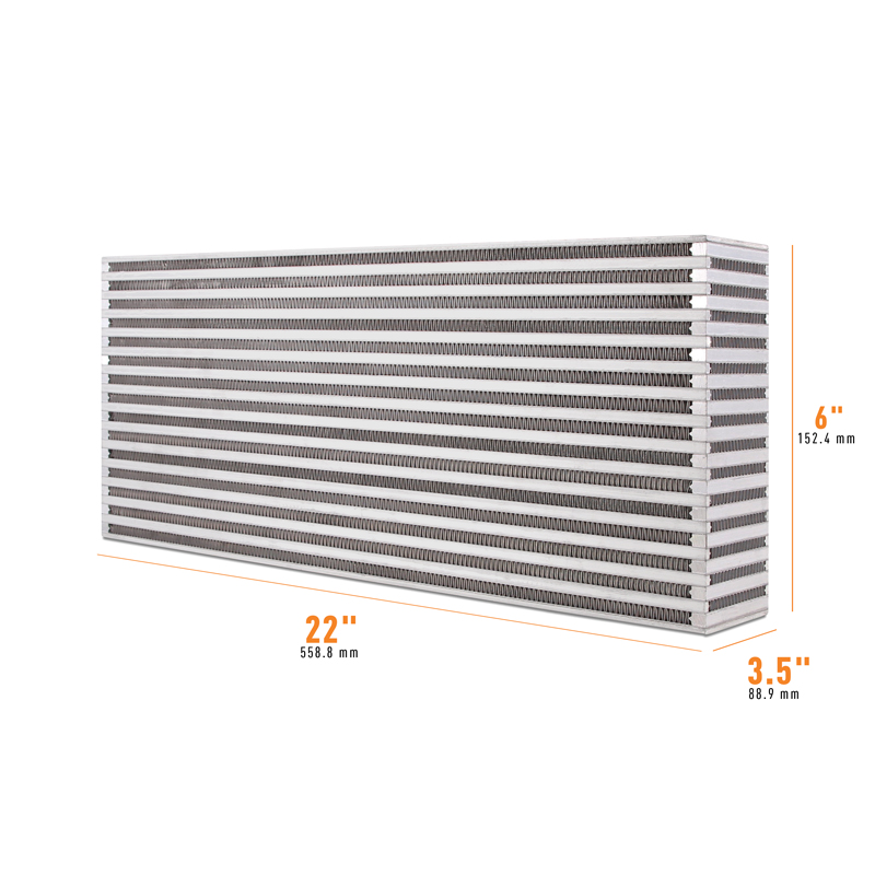 Mishimoto — Mishimoto Universal Air-to-Air Intercooler Core - 22in / 6in / 3.5in - view 3